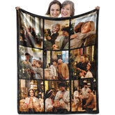 Lofaris Customized Throw Blankets With Pictures For Women